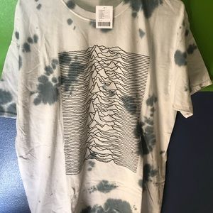 Tie dye joy division t shirt